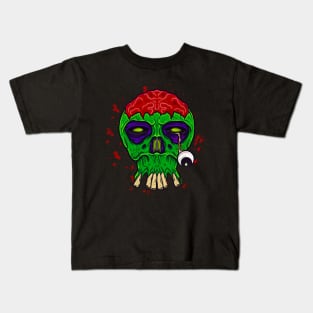 Zombie food Kids T-Shirt